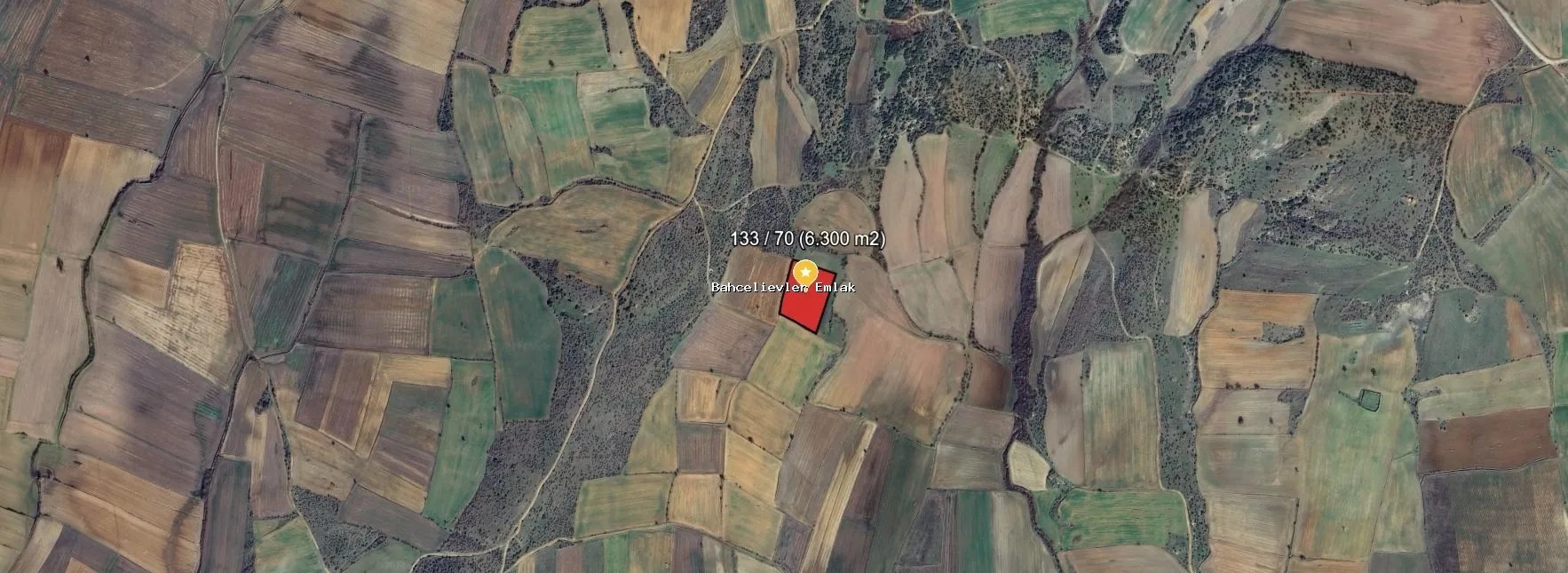 ÇANAKKALE GELİBOLU EVREŞE SATILIK YATIRIMLIK 6300 M2 UYGUN TARLA